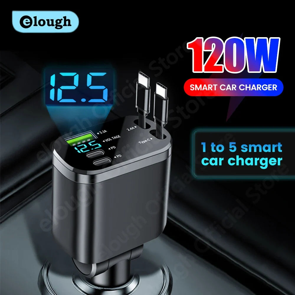 DUAL USB CAR CHARGER ADAPTER