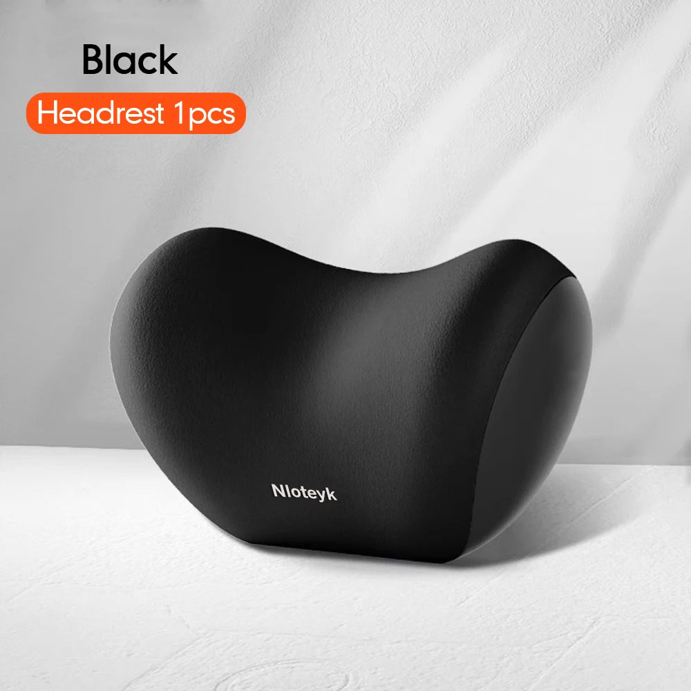 Car Universal Headrest Lumbar Memory Foam Cervical Lumbar Support Car Headrest Backrest Pillow Office Car Interior Accessories