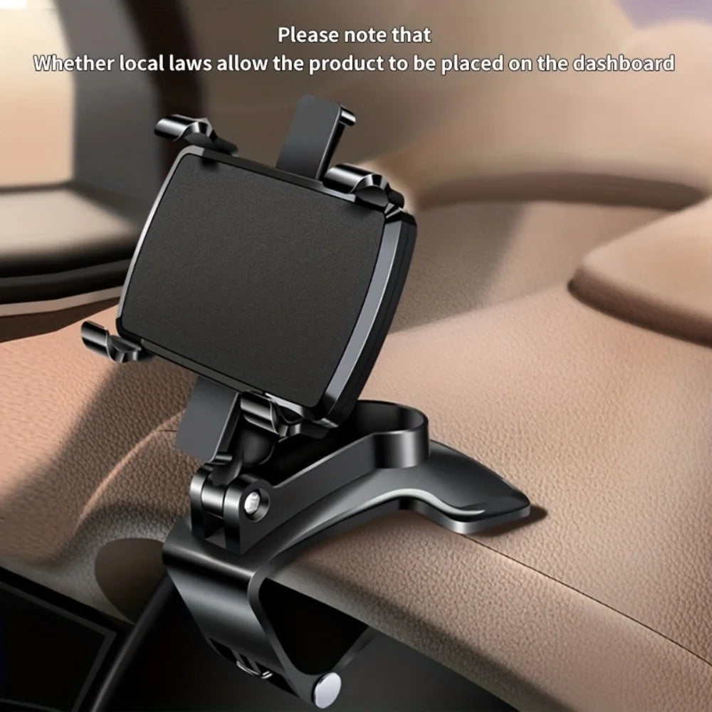 Universal Car Support Car Phone Holder Multi-Functional Dashboard For iPhone Samsung GPS Bracket 180 Degree Rotation Accessorie