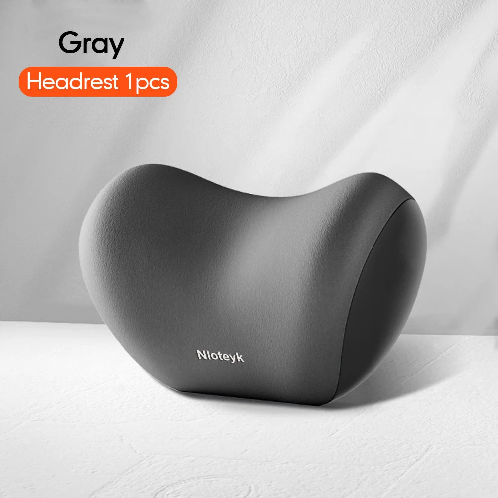 Car Universal Headrest Lumbar Memory Foam Cervical Lumbar Support Car Headrest Backrest Pillow Office Car Interior Accessories