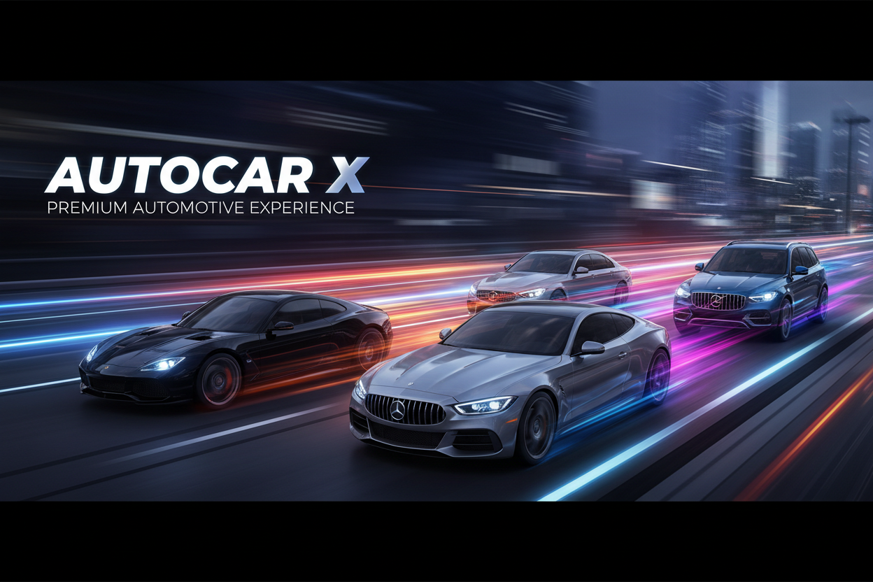 cars theme with AutoCar-X